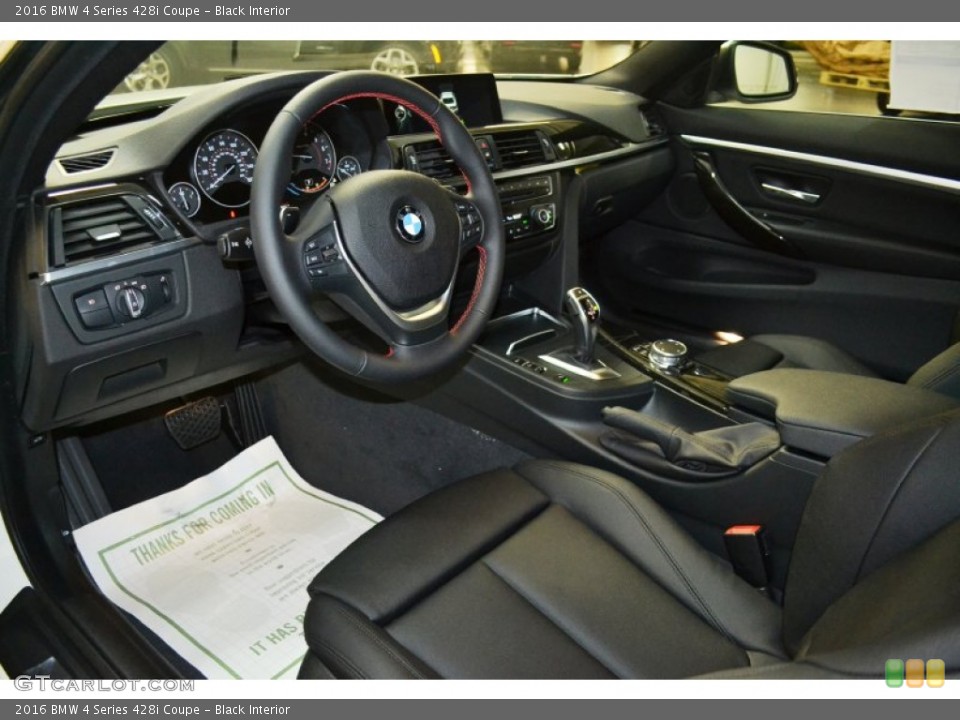 Black Interior Photo for the 2016 BMW 4 Series 428i Coupe #107673064