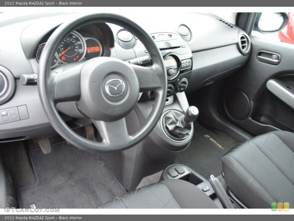 Black Interior Photo for the 2012 Mazda MAZDA2 Sport #107674051