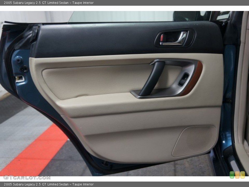 Taupe Interior Door Panel for the 2005 Subaru Legacy 2.5 GT Limited Sedan #107683315