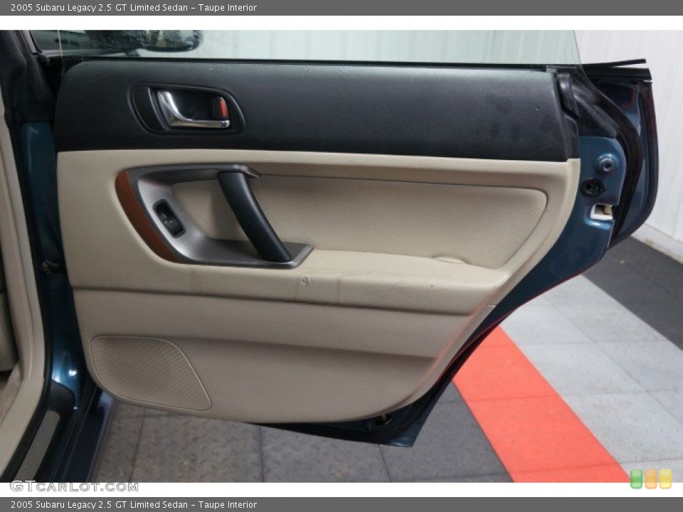 Taupe Interior Door Panel for the 2005 Subaru Legacy 2.5 GT Limited Sedan #107683321