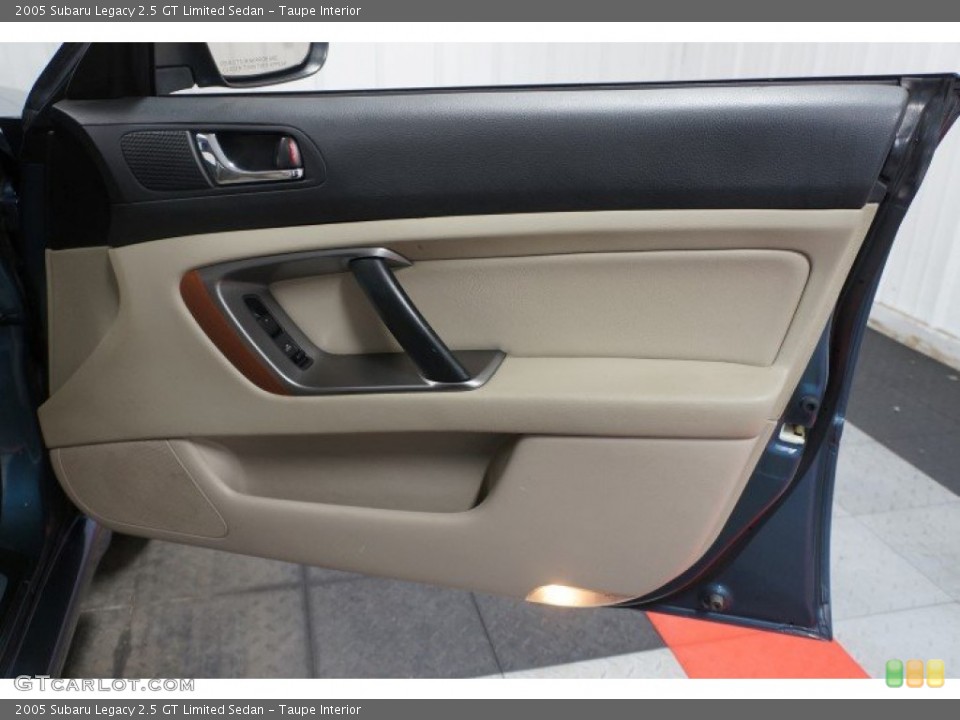 Taupe Interior Door Panel for the 2005 Subaru Legacy 2.5 GT Limited Sedan #107683327