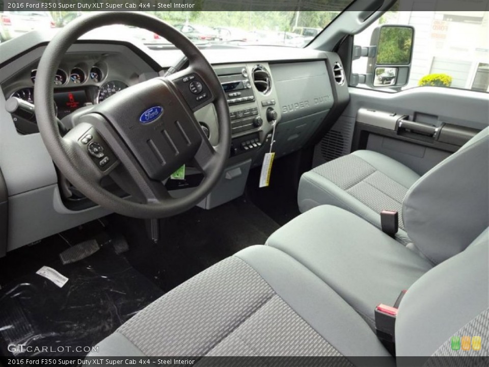 Steel Interior Prime Interior for the 2016 Ford F350 Super Duty XLT Super Cab 4x4 #107684866