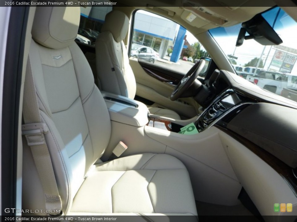 Tuscan Brown Interior Photo for the 2016 Cadillac Escalade Premium 4WD #107688227