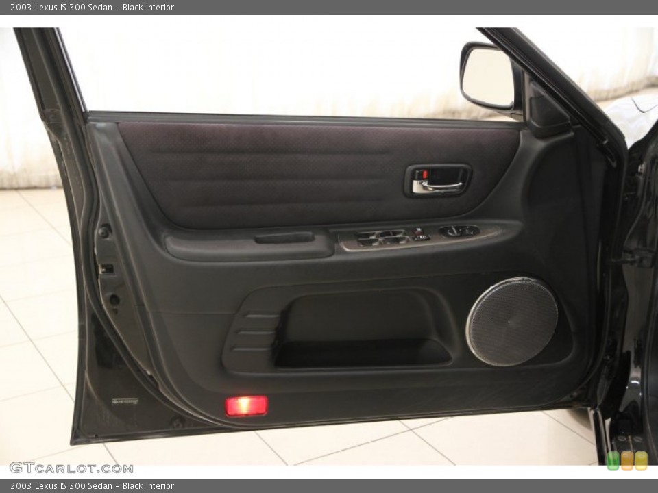 Black Interior Door Panel for the 2003 Lexus IS 300 Sedan #107689782