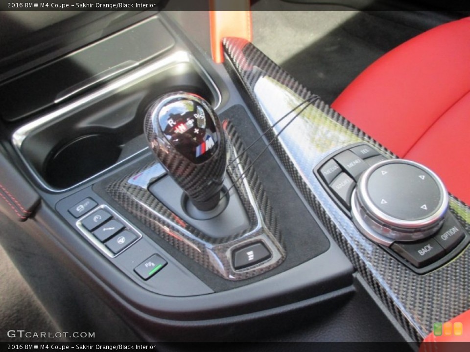 Sakhir Orange/Black Interior Transmission for the 2016 BMW M4 Coupe #107693154