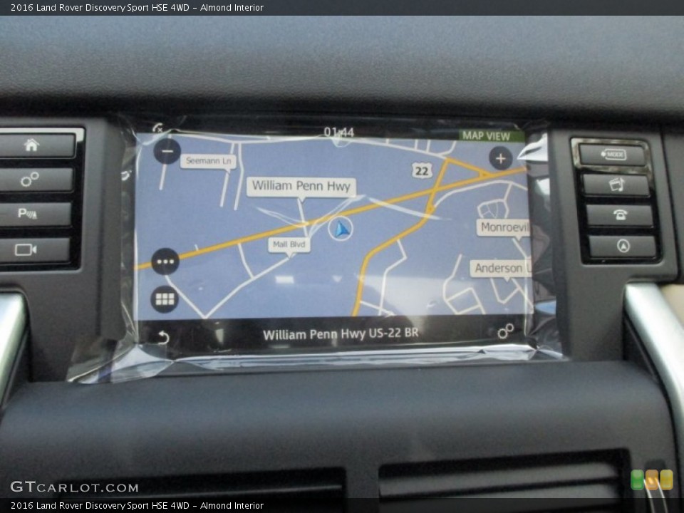 Almond Interior Navigation for the 2016 Land Rover Discovery Sport HSE 4WD #107693562