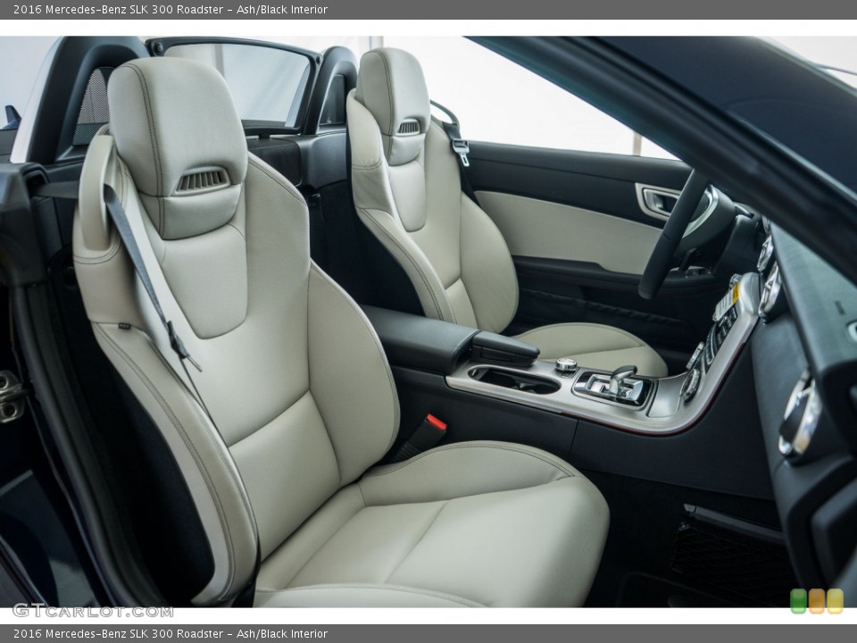 Ash/Black Interior Front Seat for the 2016 Mercedes-Benz SLK 300 Roadster #107701633
