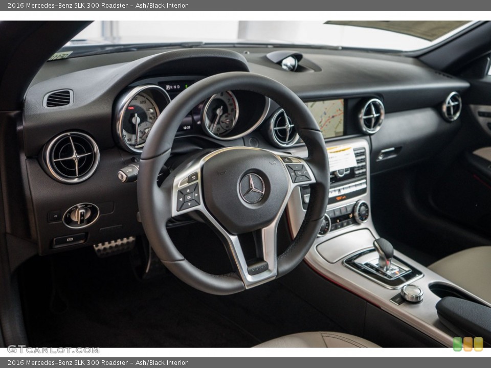 Ash/Black Interior Prime Interior for the 2016 Mercedes-Benz SLK 300 Roadster #107701752