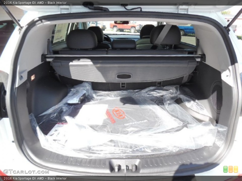 Black Interior Trunk for the 2016 Kia Sportage EX AWD #107704623