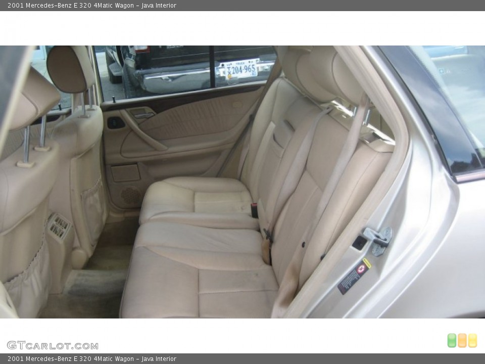 Java Interior Rear Seat for the 2001 Mercedes-Benz E 320 4Matic Wagon #107709090