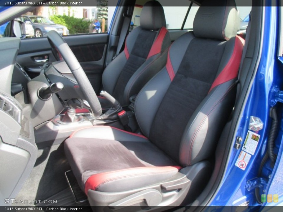 Carbon Black Interior Front Seat for the 2015 Subaru WRX STI #107711072
