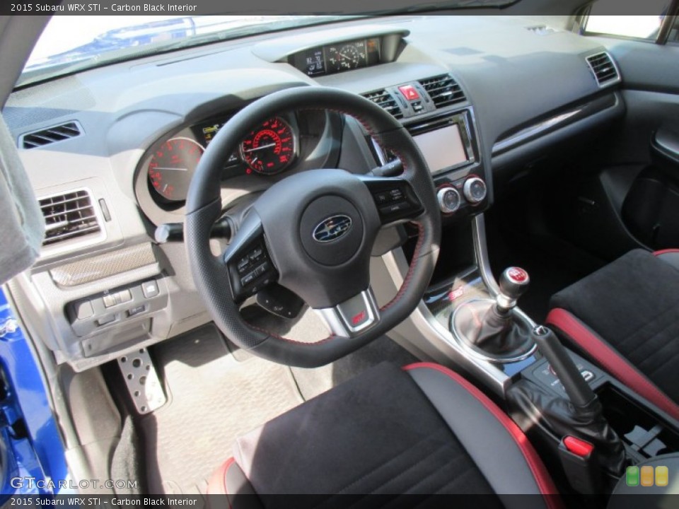 Carbon Black Interior Prime Interior for the 2015 Subaru WRX STI #107711100