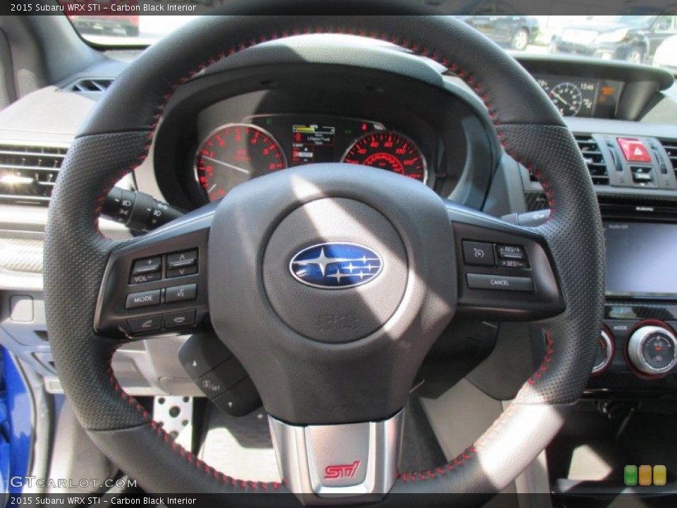 Carbon Black Interior Steering Wheel for the 2015 Subaru WRX STI #107711124