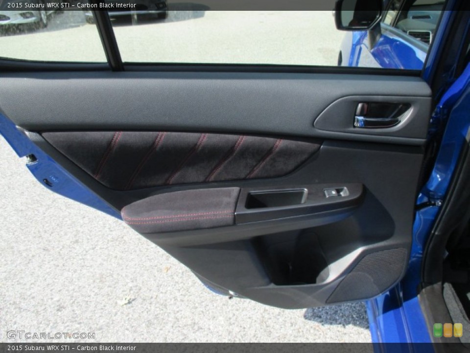 Carbon Black Interior Door Panel for the 2015 Subaru WRX STI #107711358