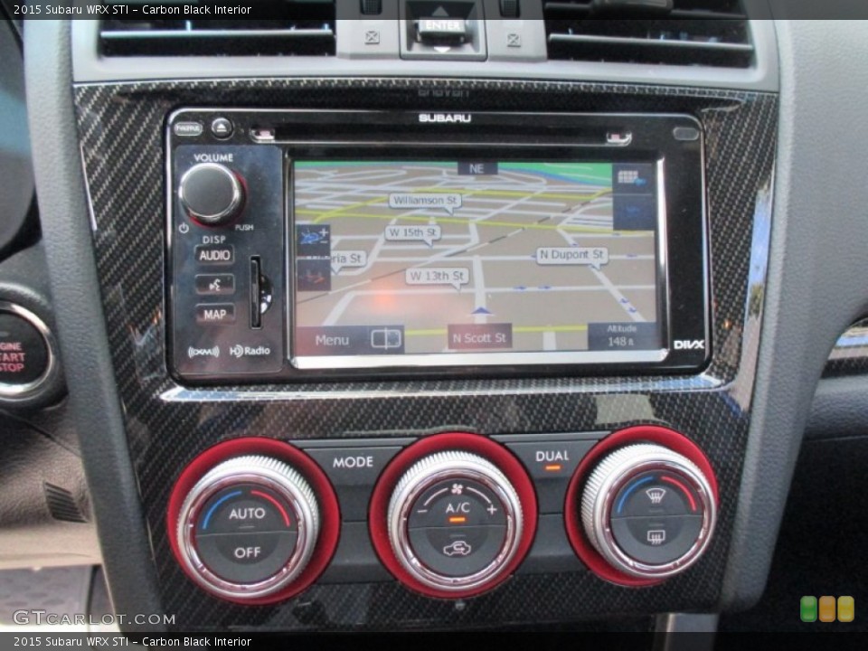Carbon Black Interior Controls for the 2015 Subaru WRX STI #107711775