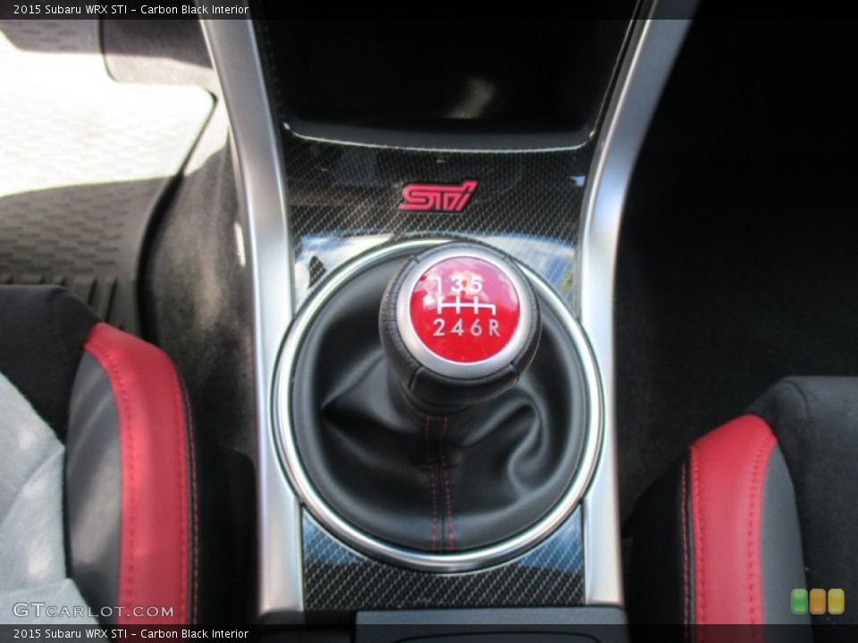 Carbon Black Interior Transmission for the 2015 Subaru WRX STI #107711823