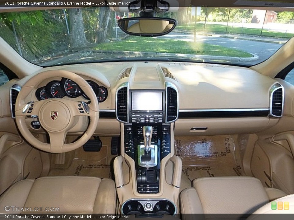 Luxor Beige Interior Dashboard for the 2011 Porsche Cayenne  #107712663