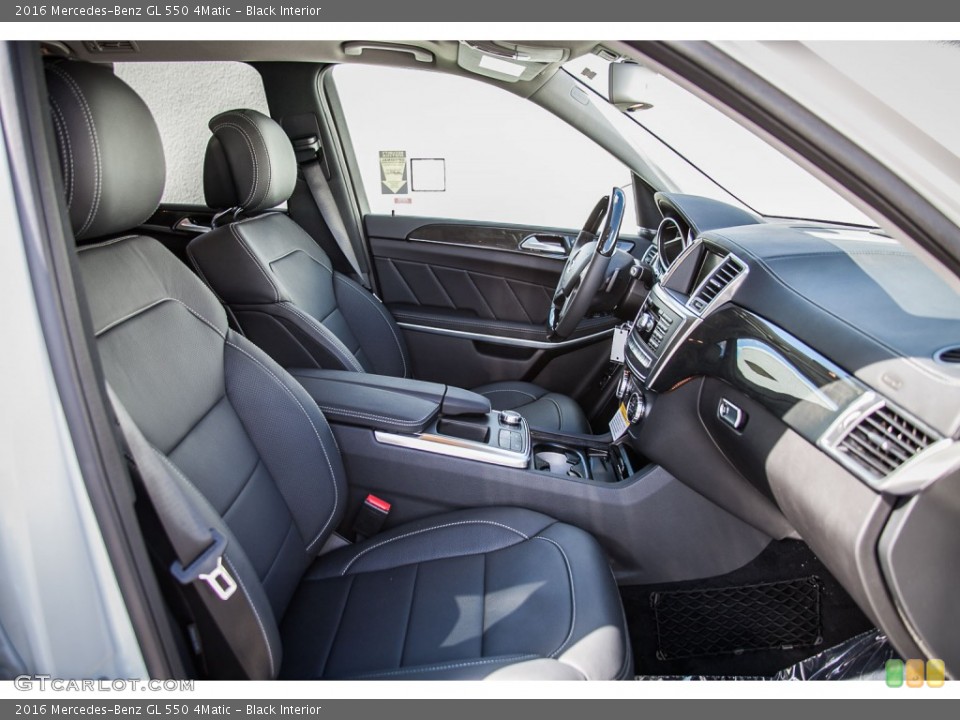 Black Interior Front Seat for the 2016 Mercedes-Benz GL 550 4Matic #107714532