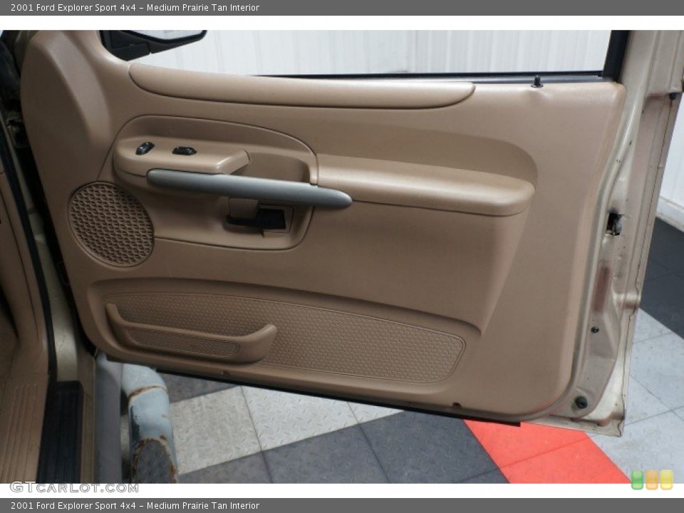 Medium Prairie Tan Interior Door Panel for the 2001 Ford Explorer Sport 4x4 #107717667