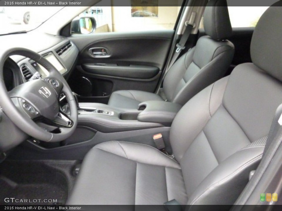 Black Interior Photo for the 2016 Honda HR-V EX-L Navi #107730719