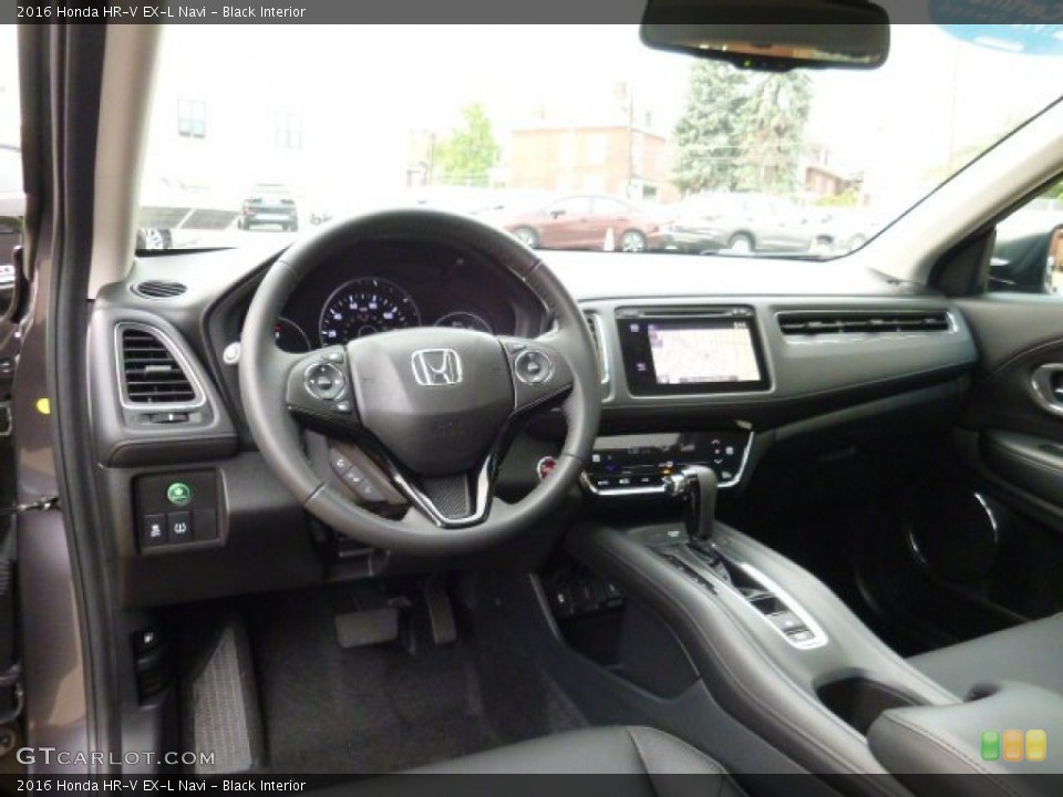 Black Interior Prime Interior for the 2016 Honda HR-V EX-L Navi #107730761