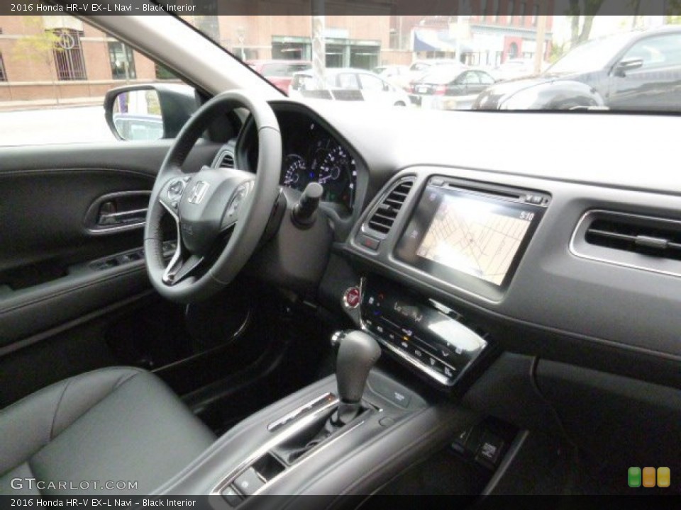 Black Interior Dashboard for the 2016 Honda HR-V EX-L Navi #107731016
