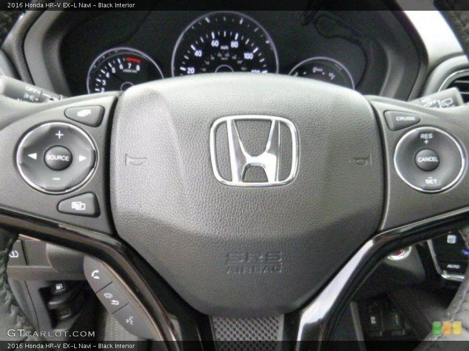 Black Interior Steering Wheel for the 2016 Honda HR-V EX-L Navi #107731133