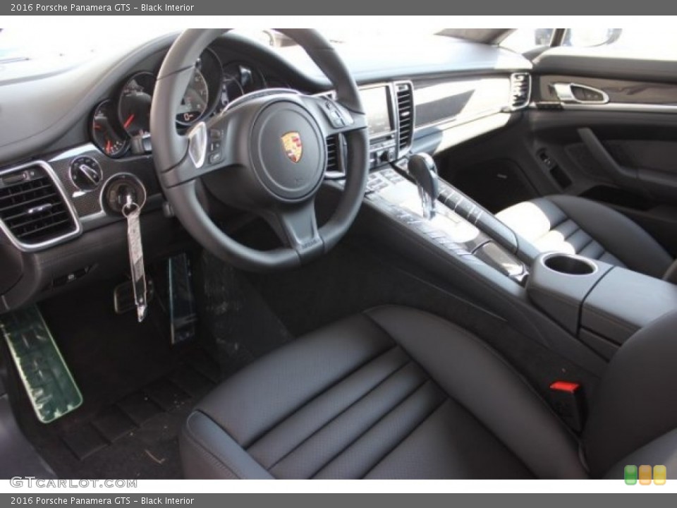 Black Interior Prime Interior for the 2016 Porsche Panamera GTS #107737757