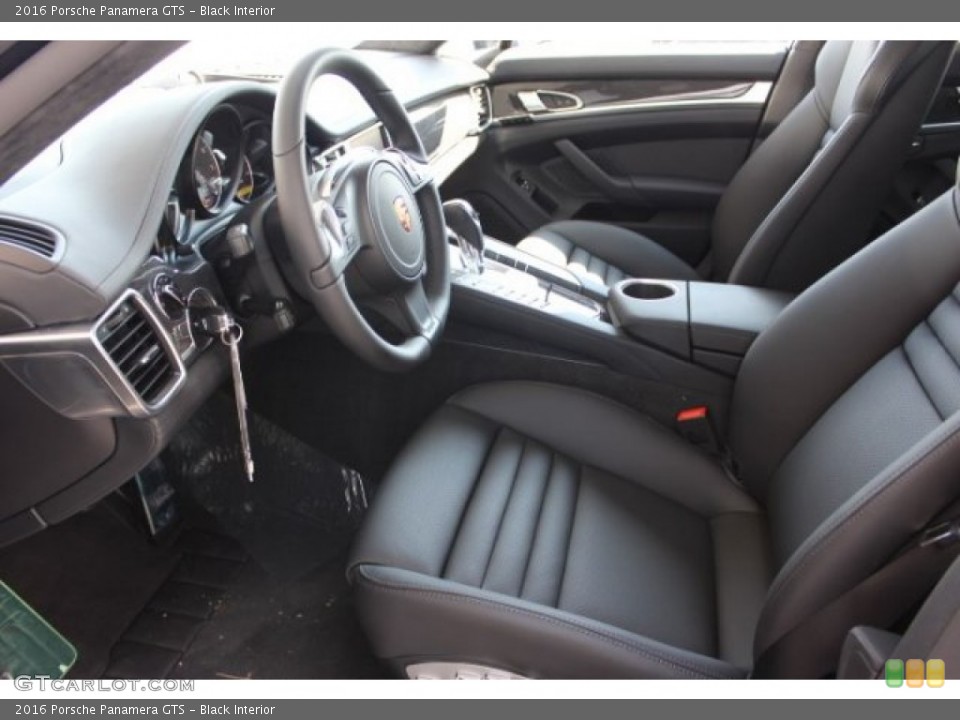 Black Interior Front Seat for the 2016 Porsche Panamera GTS #107737781