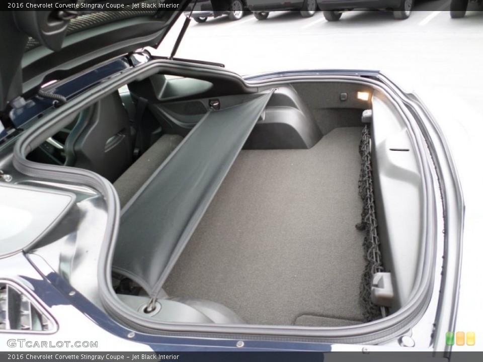 Jet Black Interior Trunk for the 2016 Chevrolet Corvette Stingray Coupe #107742503