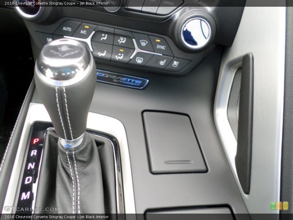 Jet Black Interior Transmission for the 2016 Chevrolet Corvette Stingray Coupe #107742767