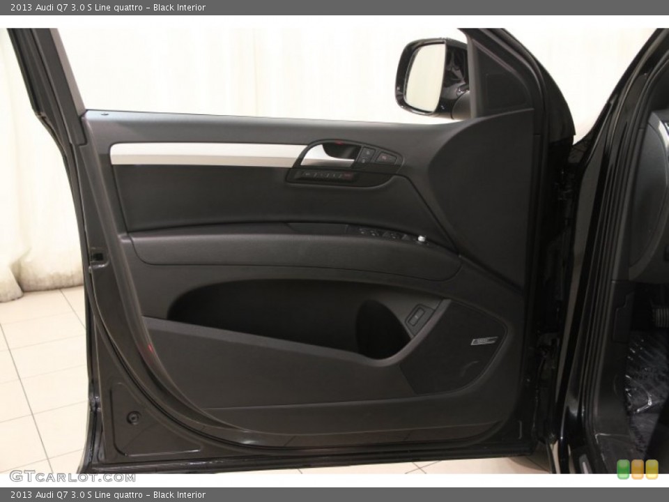 Black Interior Door Panel for the 2013 Audi Q7 3.0 S Line quattro #107743328