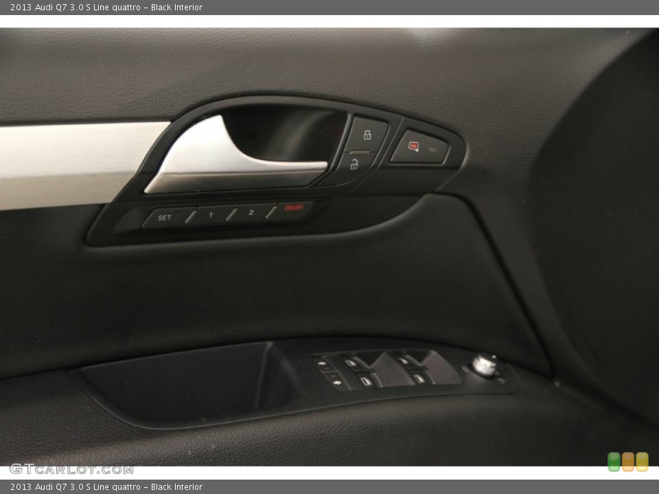 Black Interior Controls for the 2013 Audi Q7 3.0 S Line quattro #107743346