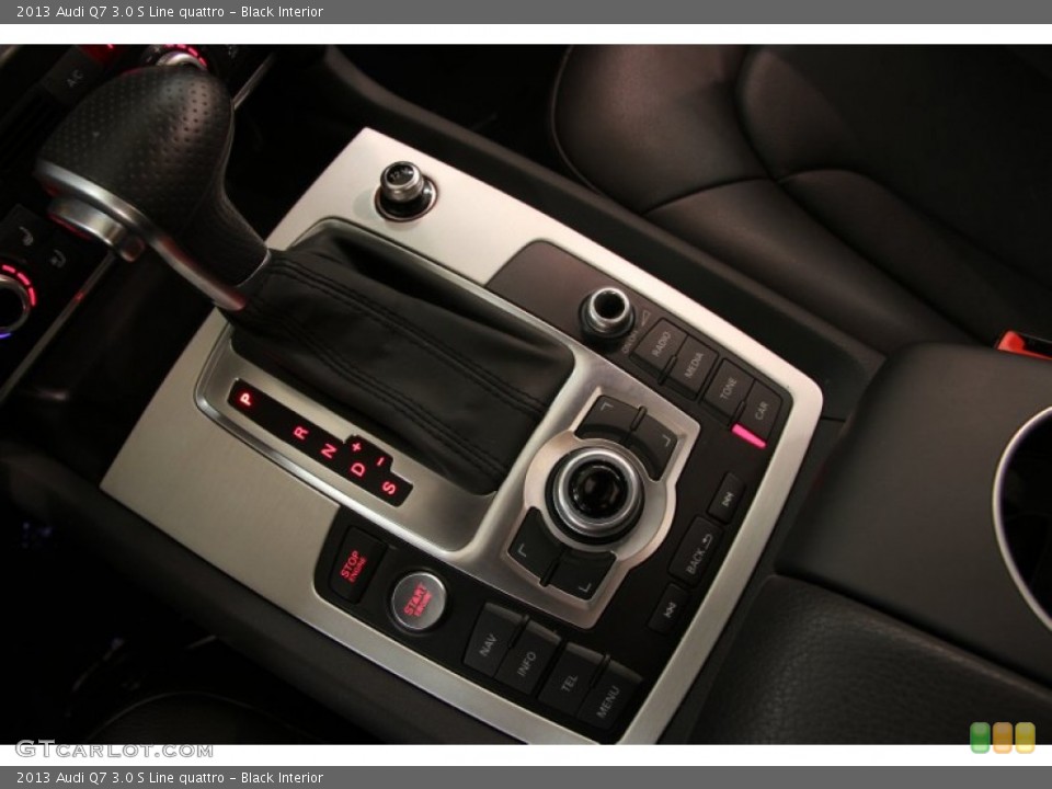 Black Interior Transmission for the 2013 Audi Q7 3.0 S Line quattro #107743643
