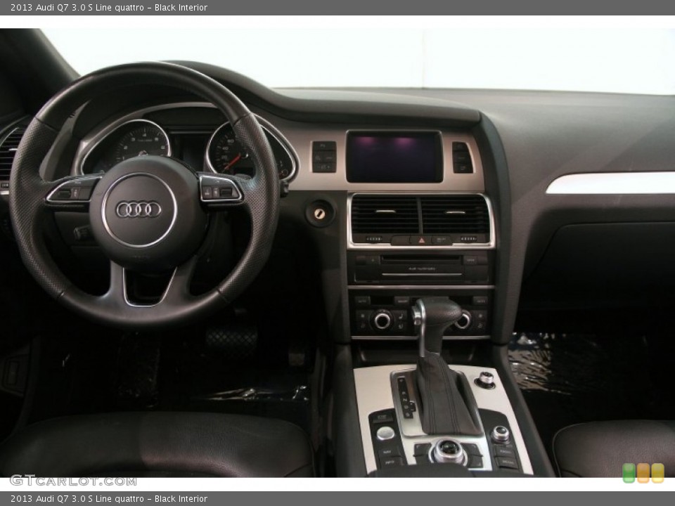 Black Interior Dashboard for the 2013 Audi Q7 3.0 S Line quattro #107743821