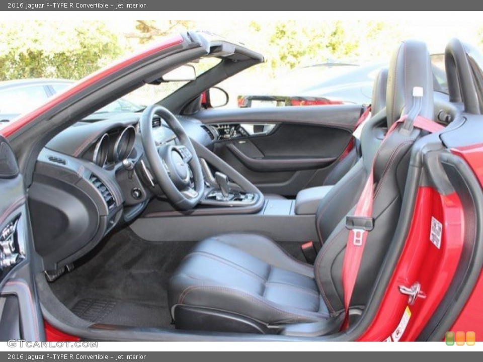 Jet Interior Photo for the 2016 Jaguar F-TYPE R Convertible #107752757