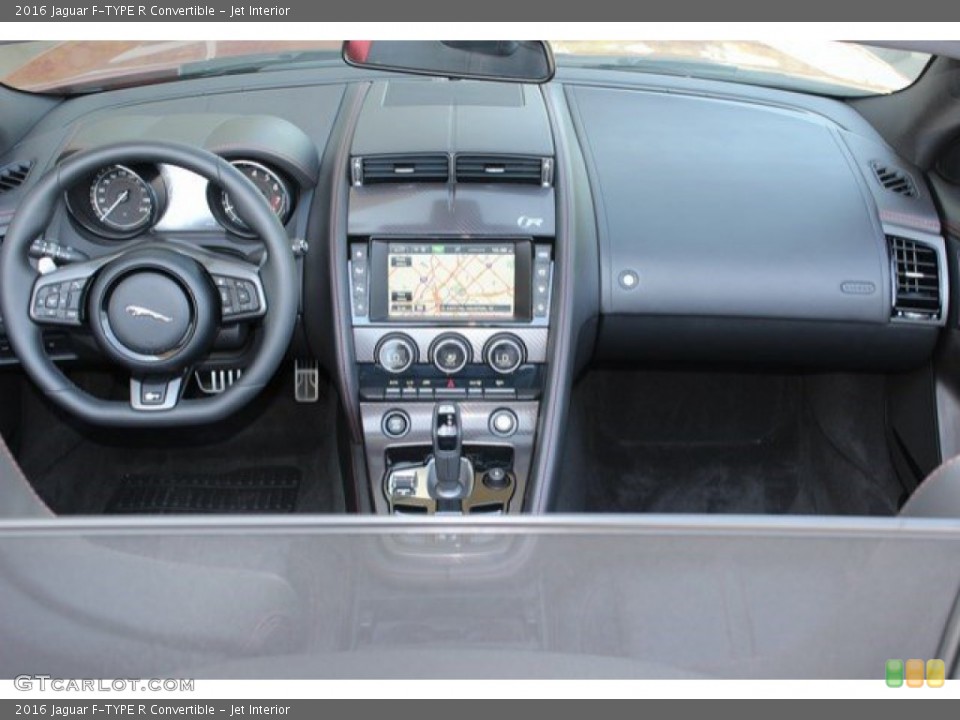 Jet Interior Dashboard for the 2016 Jaguar F-TYPE R Convertible #107752778