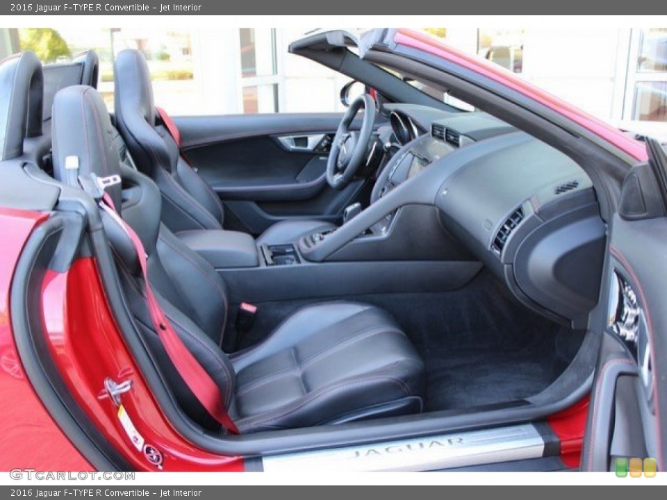 Jet Interior Photo for the 2016 Jaguar F-TYPE R Convertible #107752796