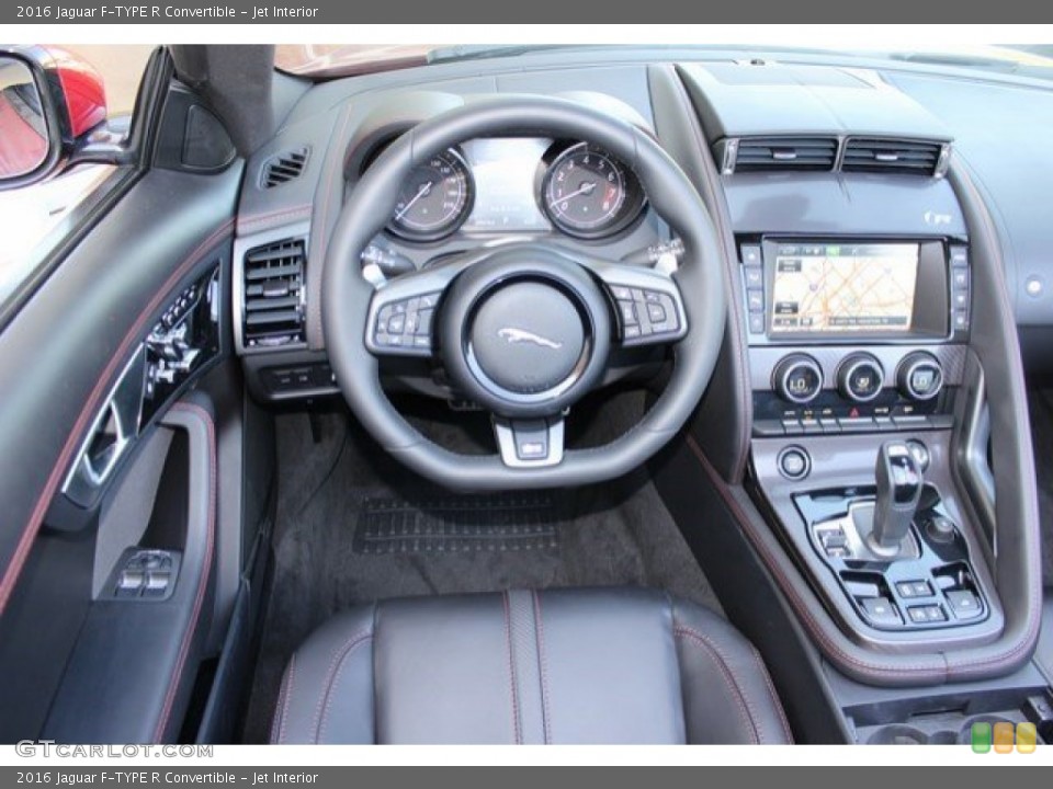 Jet Interior Photo for the 2016 Jaguar F-TYPE R Convertible #107753093