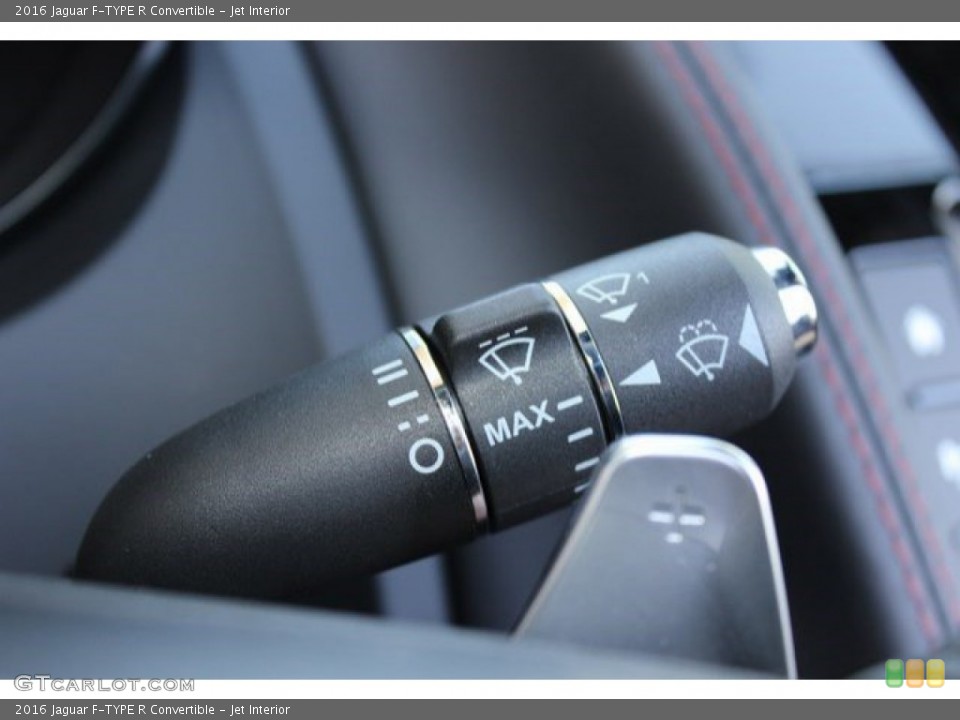 Jet Interior Controls for the 2016 Jaguar F-TYPE R Convertible #107753156