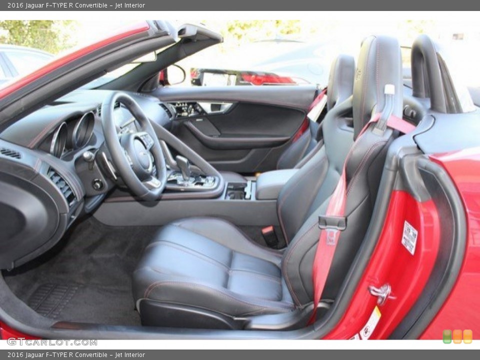 Jet Interior Photo for the 2016 Jaguar F-TYPE R Convertible #107753495