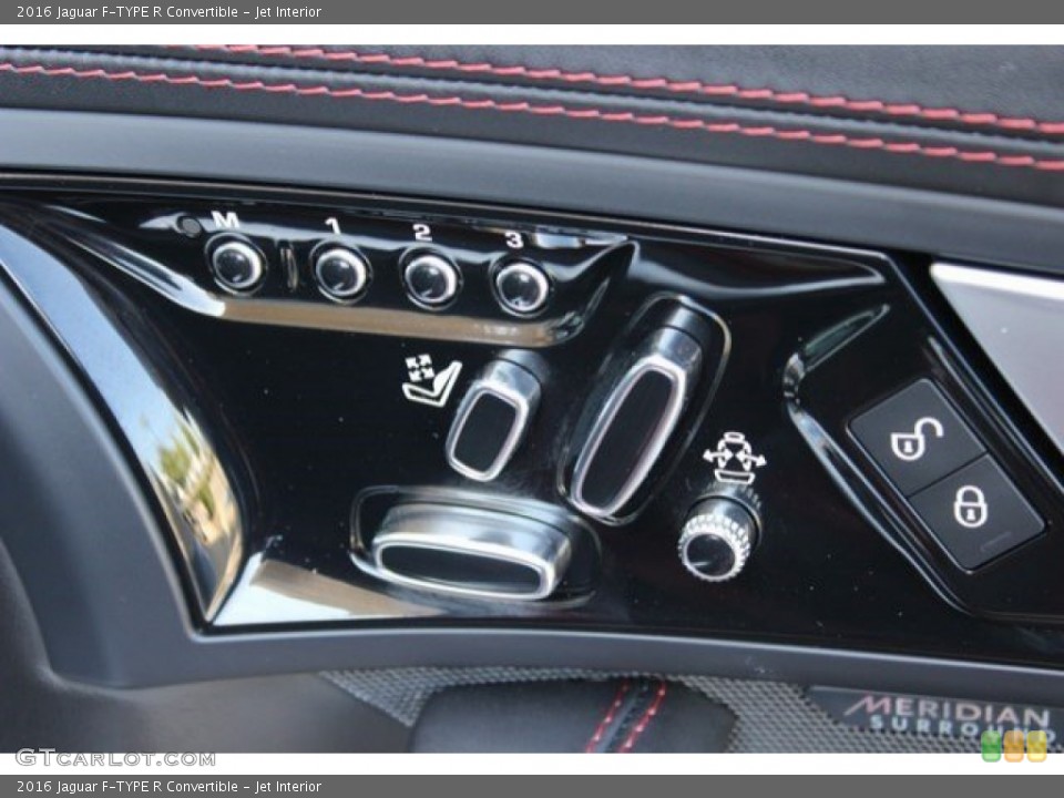 Jet Interior Controls for the 2016 Jaguar F-TYPE R Convertible #107753723