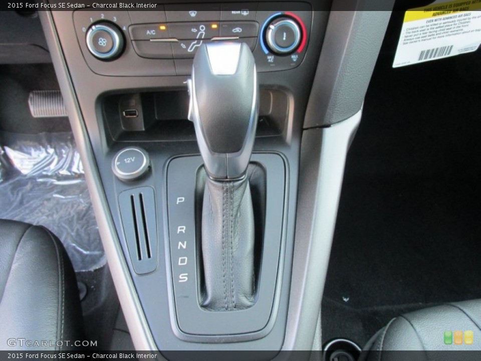 Charcoal Black Interior Transmission for the 2015 Ford Focus SE Sedan #107754575