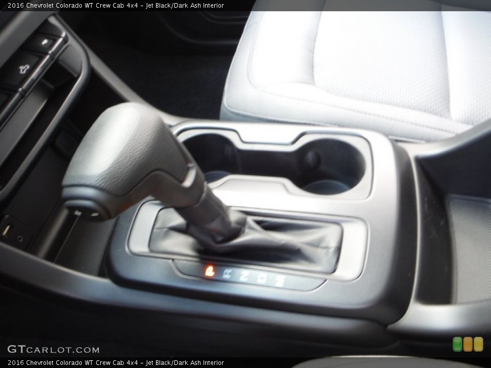Jet Black/Dark Ash Interior Transmission for the 2016 Chevrolet Colorado WT Crew Cab 4x4 #107754899