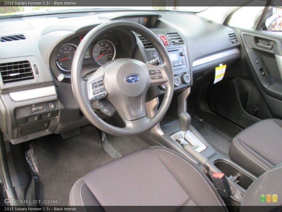 Black Interior Photo for the 2015 Subaru Forester 2.5i #107759537