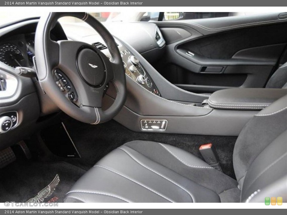 Obsidian Black Interior Photo for the 2014 Aston Martin Vanquish  #107762636