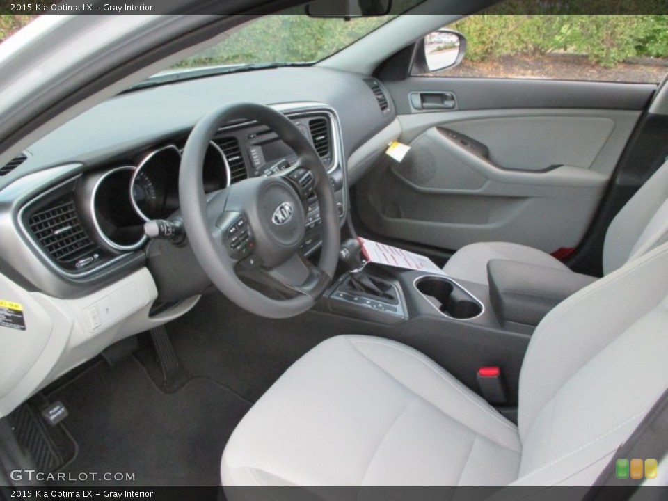 Gray Interior Photo for the 2015 Kia Optima LX #107763314