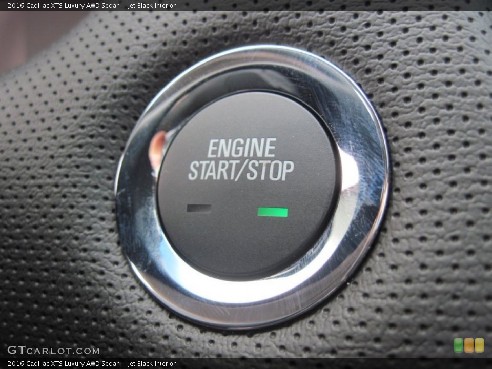 Jet Black Interior Controls for the 2016 Cadillac XTS Luxury AWD Sedan #107763548
