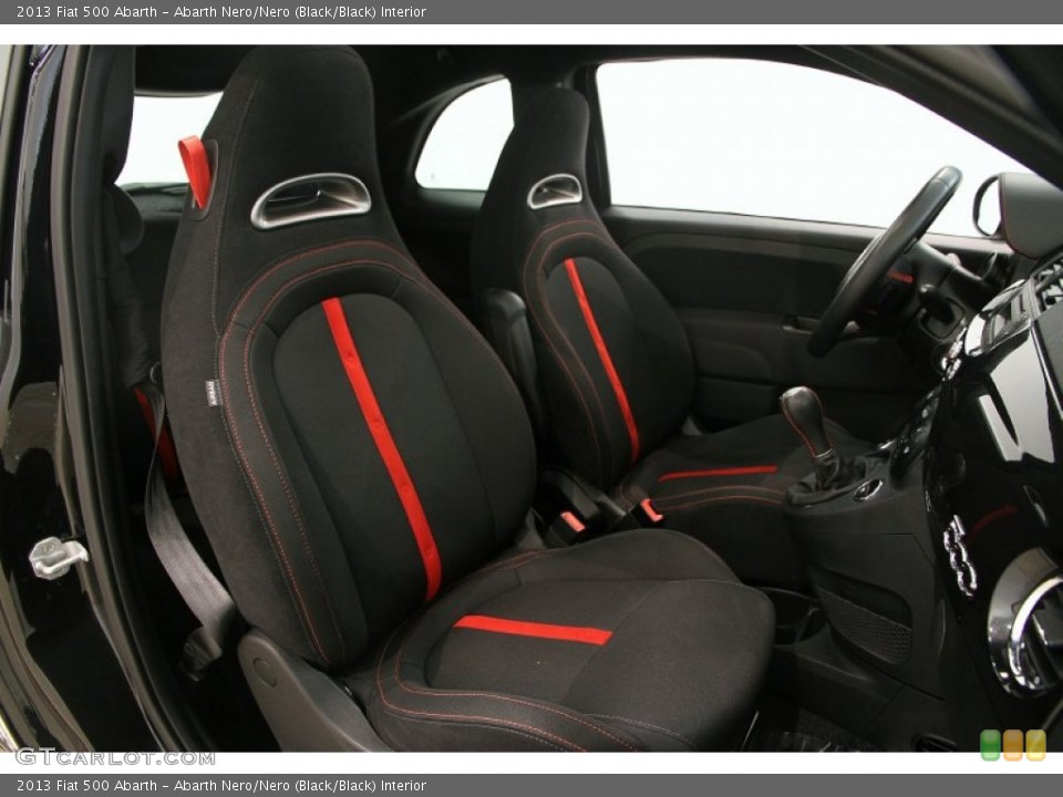 Abarth Nero/Nero (Black/Black) Interior Front Seat for the 2013 Fiat 500 Abarth #107763752
