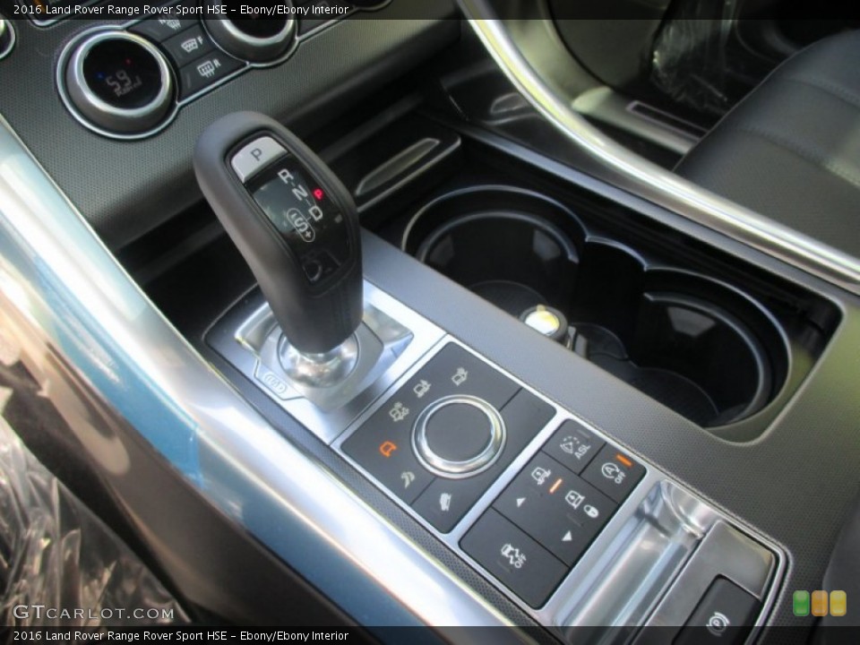 Ebony/Ebony Interior Transmission for the 2016 Land Rover Range Rover Sport HSE #107766484
